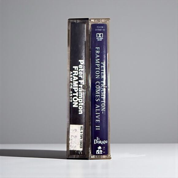 Lot of 2 Peter Frampton Cassette Tapes Frampton and Frampton Comes Alive II - Picture 1 of 7